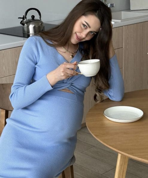 Голубой трикотажный костюм Borneo Голубой трикотажный костюм Borneo — изображение 3
