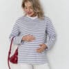 Молочный свитшот для мам Mommy est 2023 Весна 25