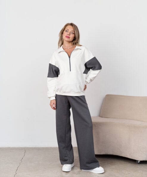 Графитовые брюки для будущих и кормящих мам Flex New Графитовые брюки для будущих и кормящих мам Flex New — изображение 8