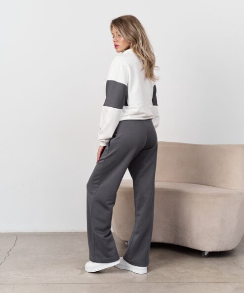 Графитовые брюки для будущих и кормящих мам Flex New Графитовые брюки для будущих и кормящих мам Flex New — изображение 7