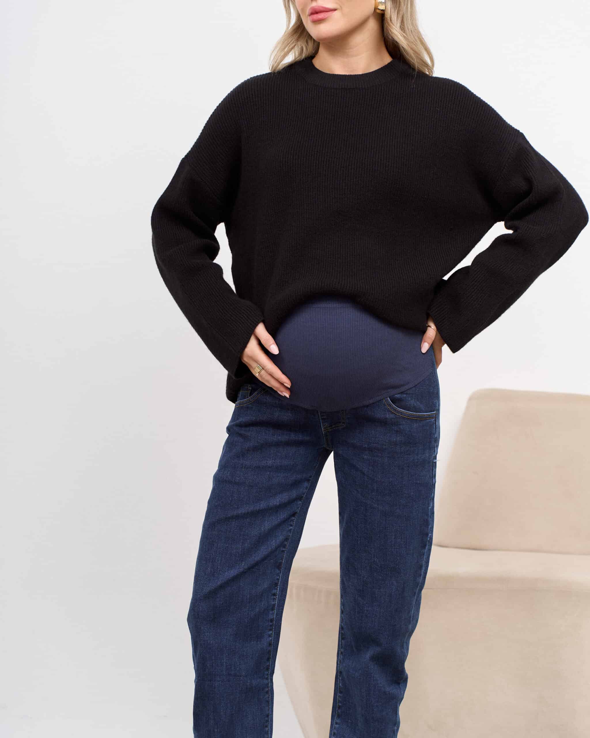 Синие джинсы moms для будущих мам Ross Синие джинсы moms для будущих мам Ross — изображение 2