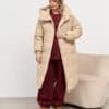 Черный тёплый свитшот для будущих и кормящих мам Hanna Warm Зима 21