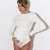 Молочный топ в рубчик Soft Молочный топ в рубчик Soft Бюстгальтеры для беременных 14
