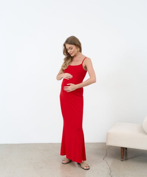 Красный комплект из вискозы Marlen — изображение 18