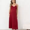 Брусничное платье для будущих и кормящих мам Karmen NEW