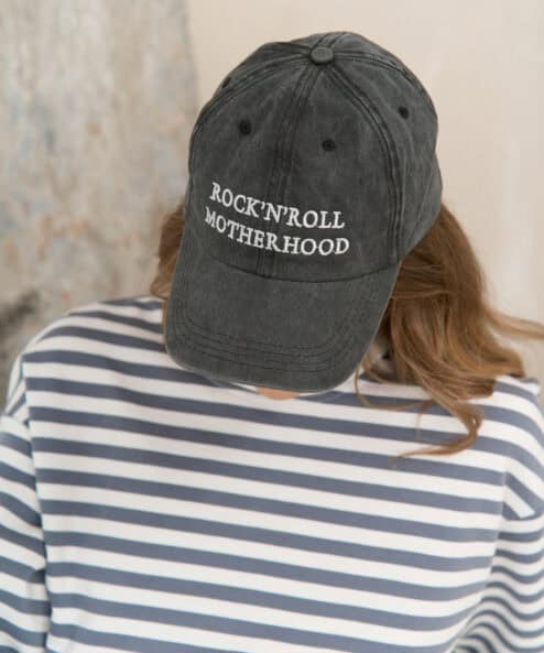 Серая вареная бейсболка Rock-n-roll Motherhood — изображение 2