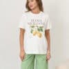 Молочная футболка для будущих и кормящих мам Mama Siciliana