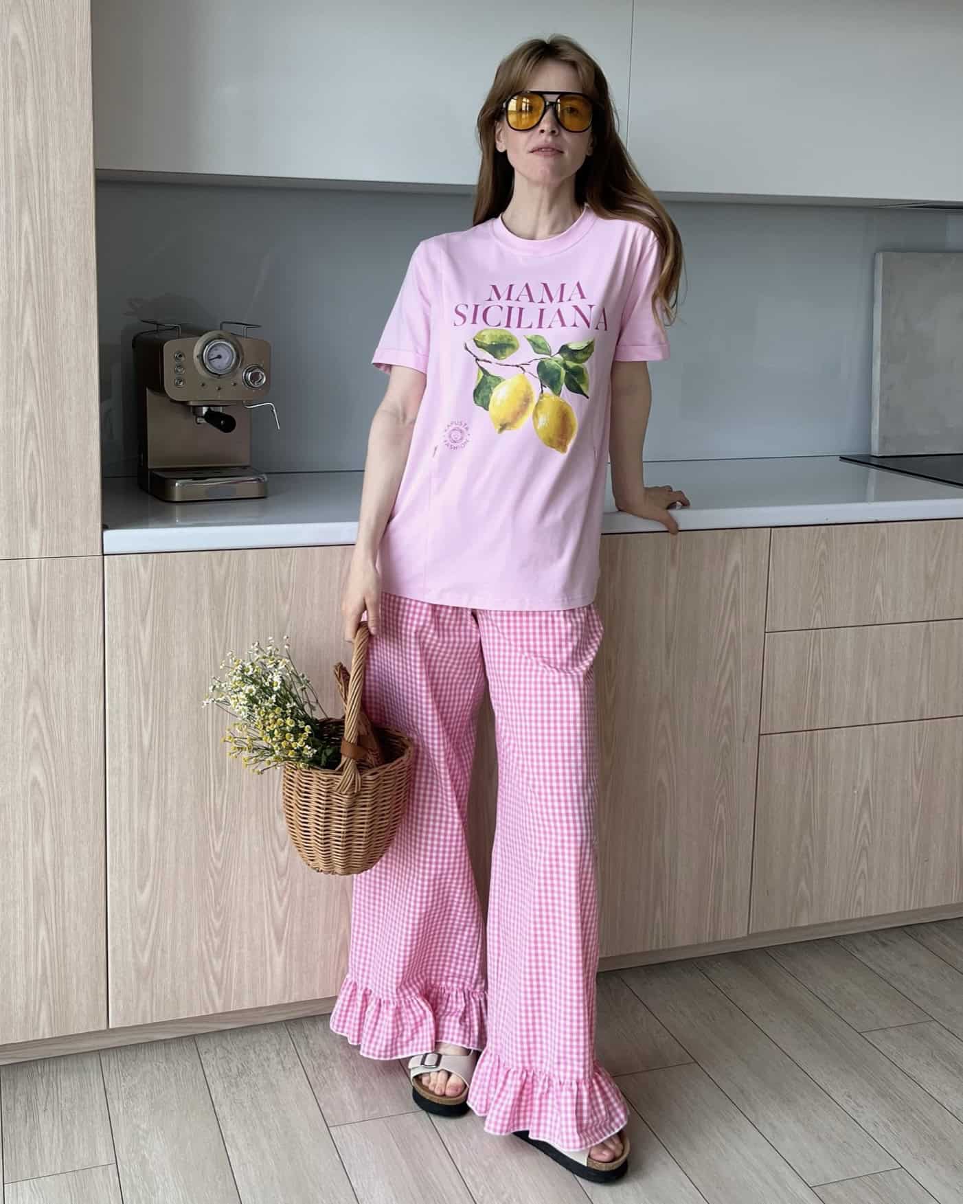 Розовая футболка для будущих и кормящих мам Mama Siciliana Розовая футболка для будущих и кормящих мам Mama Siciliana — изображение 12