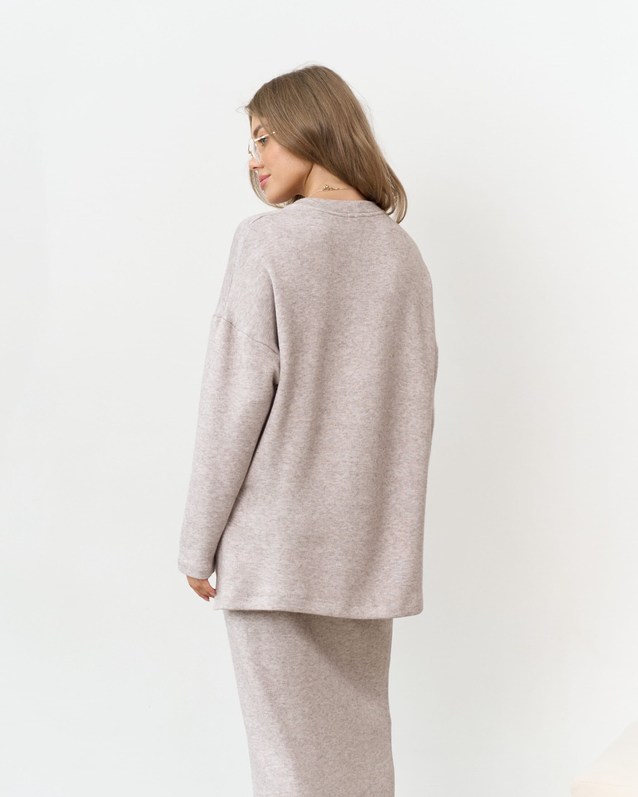 Кофейный теплый джемпер для будущих и кормящих мам Trendy Кофейный теплый джемпер для будущих и кормящих мам Trendy — изображение 14