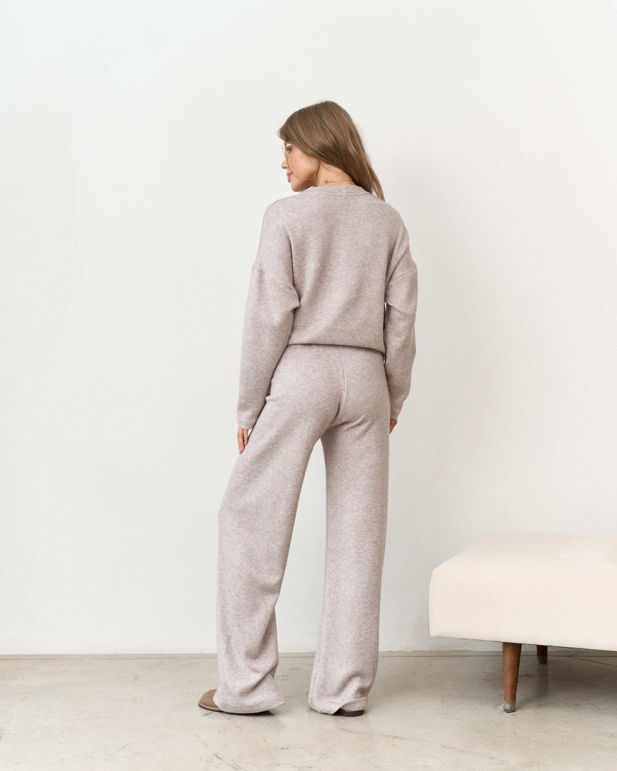 Кофейные теплые брюки для будущих и кормящих мам Trendy Кофейные теплые брюки для будущих и кормящих мам Trendy — изображение 3