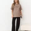 Кремовый свитшот для будущих и кормящих мам Stylish Mommy Весна 24
