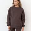 Кофейные теплые брюки для будущих мам Flex Warm Зима 21
