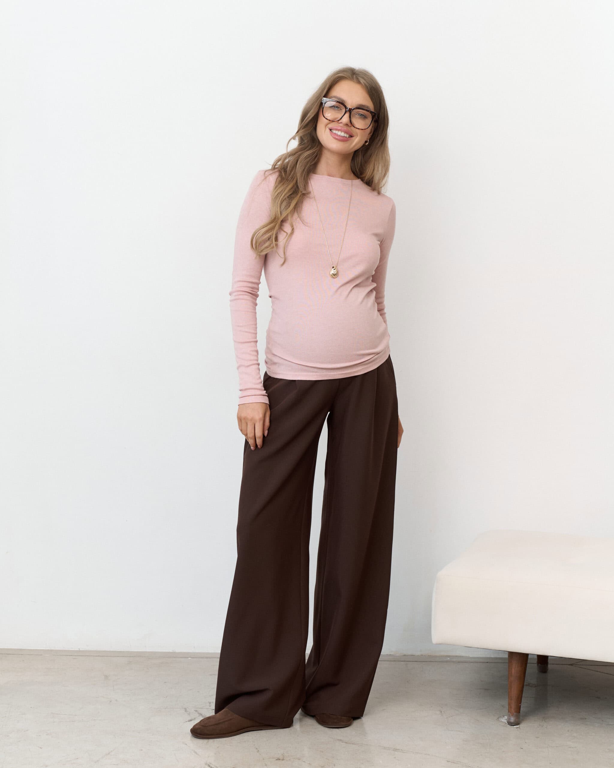 Розовый базовый тёплый лонгслив Klark Warm Розовый базовый тёплый лонгслив Klark Warm — изображение 8
