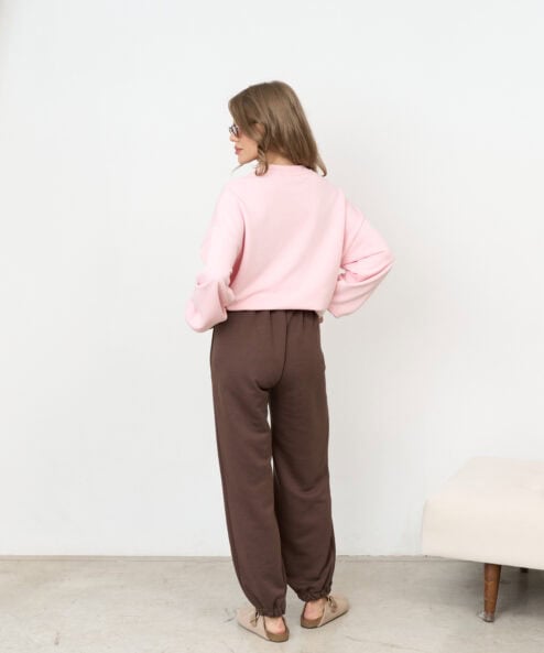Розовый свитшот для будущих и кормящих мам Stylish Mommy — изображение 9