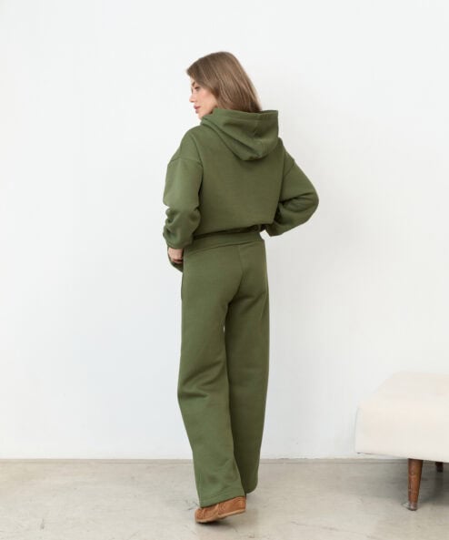 Теплые брюки в цвете хаки для будущих мам Flex Warm — изображение 8