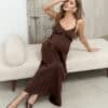 Голубое платье для беременных и кормящих Blush Весна 43