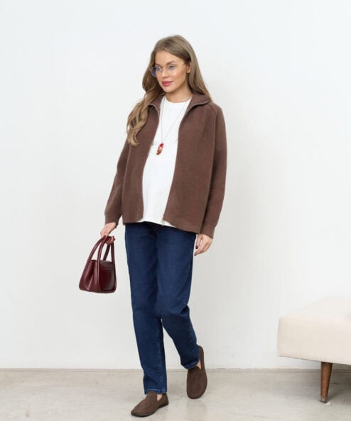 Синие джинсы moms для будущих мам Desire NEW — изображение 6