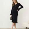 Бордовый свитшот для будущих и кормящих мам Mommyland Весна 26
