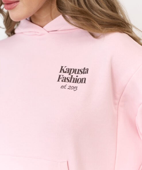 Светло-розовое худи для беременных и кормящих мам Kapusta Fashion Светло-розовое худи для беременных и кормящих мам Kapusta Fashion — изображение 7
