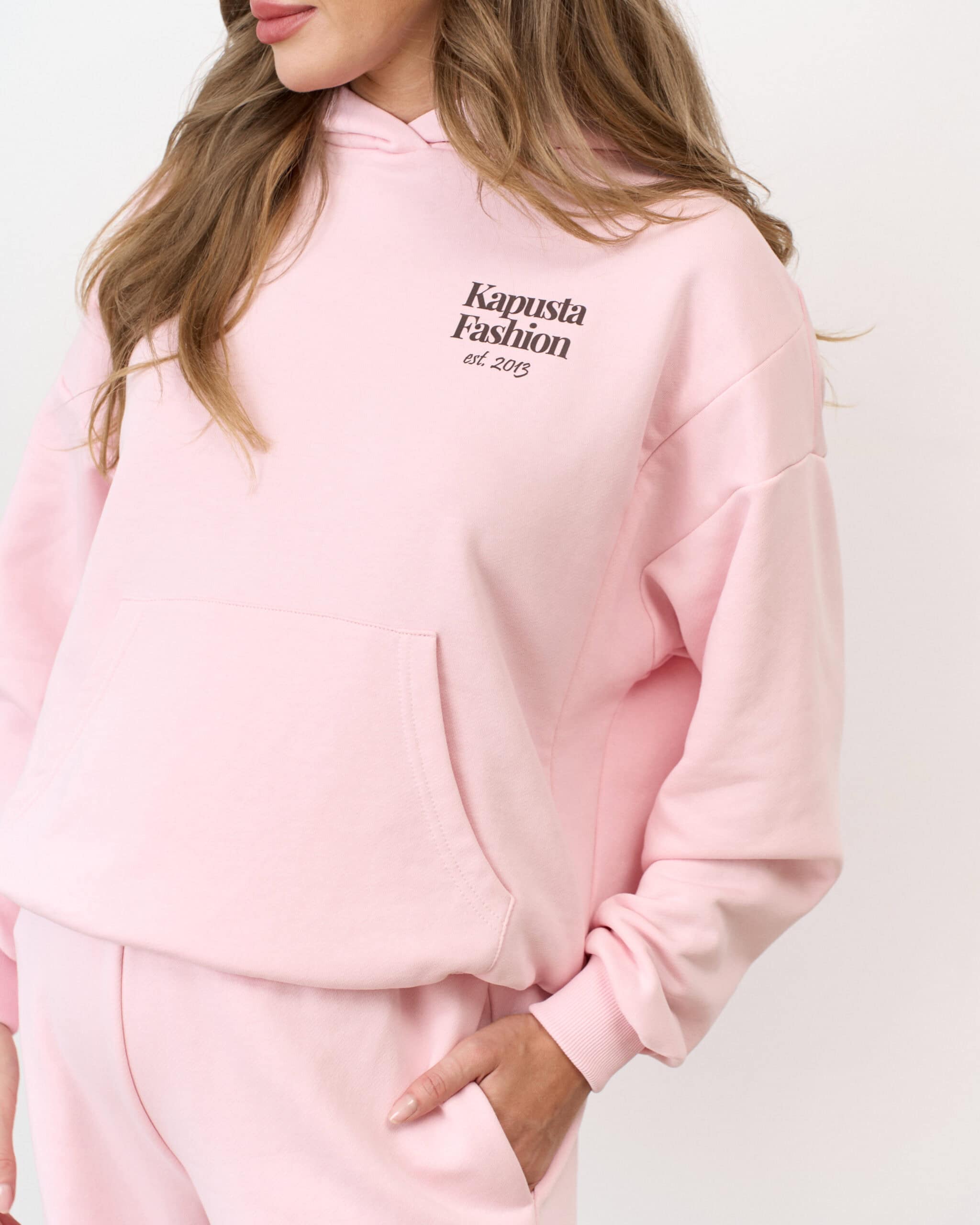 Светло-розовое худи для беременных и кормящих мам Kapusta Fashion Светло-розовое худи для беременных и кормящих мам Kapusta Fashion — изображение 5