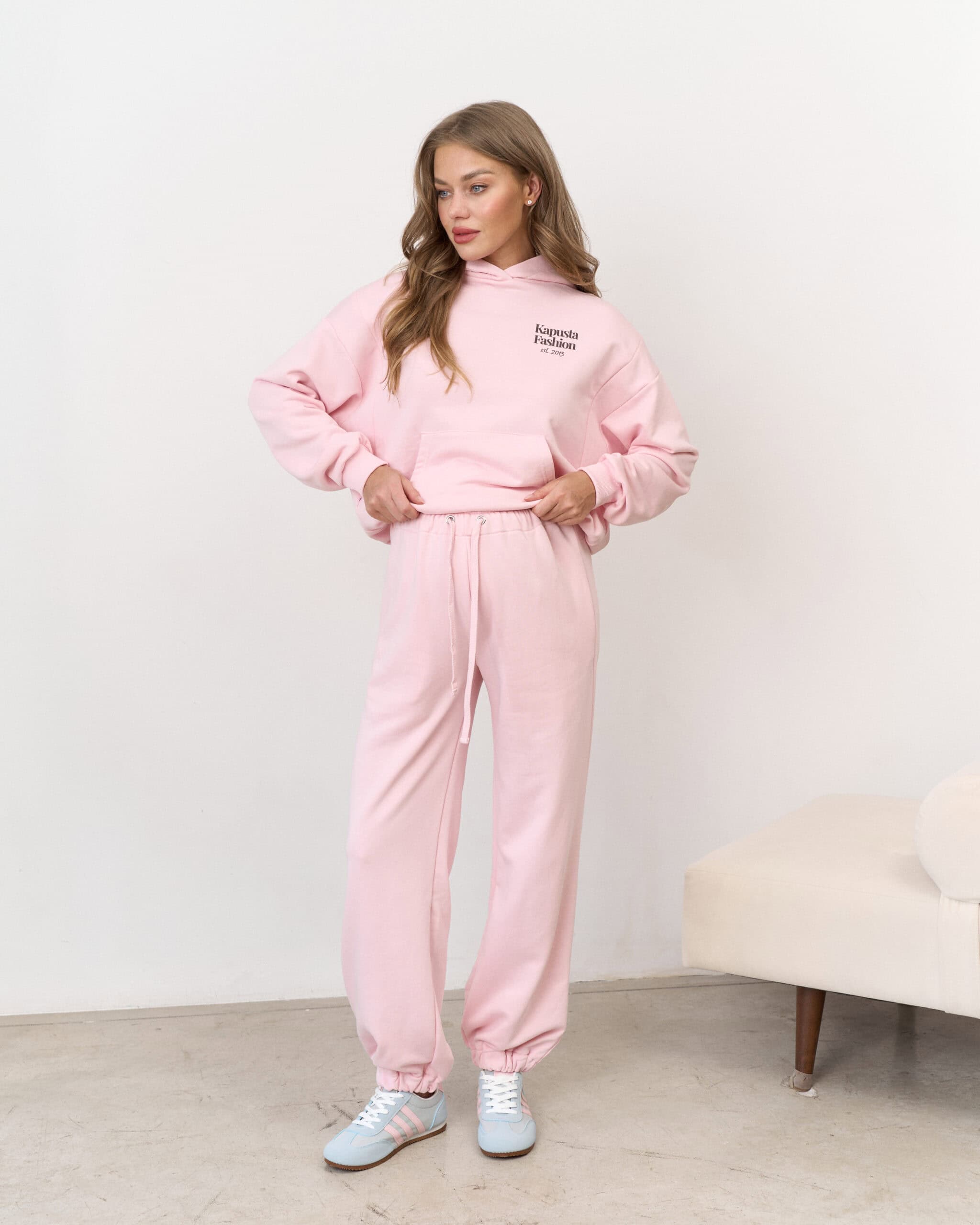 Светло-розовое худи для беременных и кормящих мам Kapusta Fashion Светло-розовое худи для беременных и кормящих мам Kapusta Fashion — изображение 3