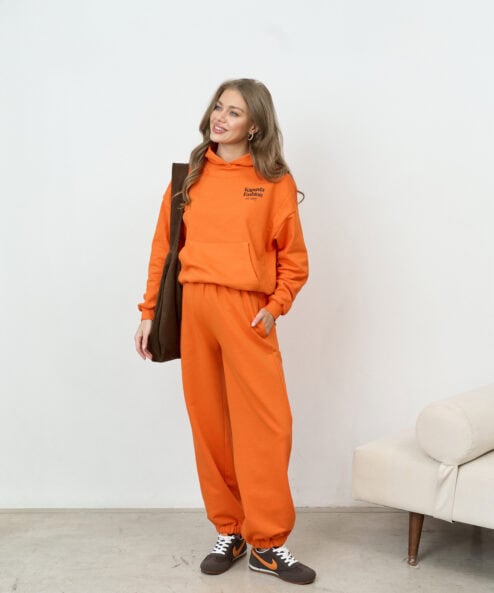 Оранжевое худи для беременных и кормящих мам Kapusta Fashion Оранжевое худи для беременных и кормящих мам Kapusta Fashion — изображение 10