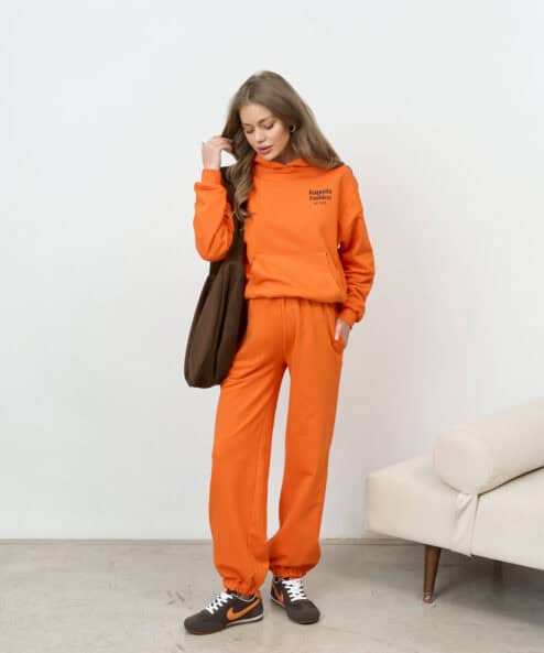 Оранжевое худи для беременных и кормящих мам Kapusta Fashion Оранжевое худи для беременных и кормящих мам Kapusta Fashion — изображение 6