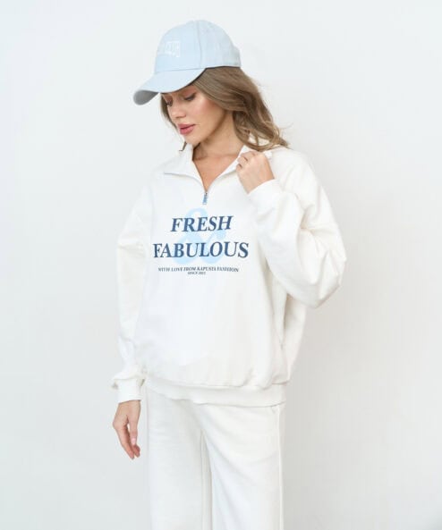 Молочный свитшот для будущих и кормящих мам Fresh & Fabulous Молочный свитшот для будущих и кормящих мам Fresh & Fabulous — изображение 8