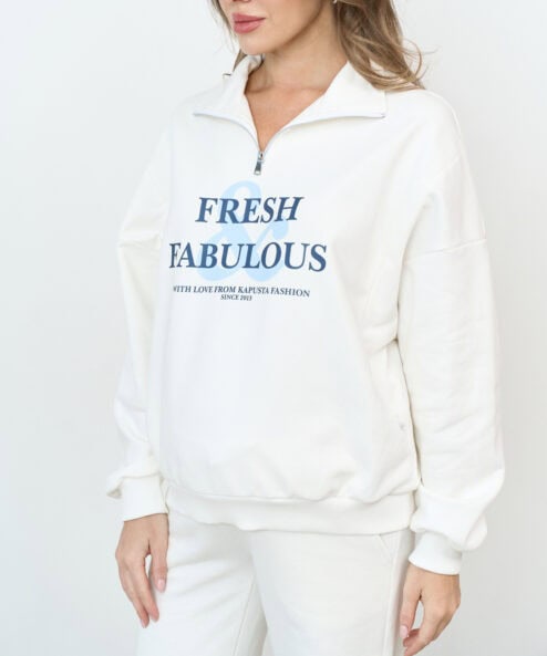 Молочный свитшот для будущих и кормящих мам Fresh & Fabulous Молочный свитшот для будущих и кормящих мам Fresh & Fabulous — изображение 9