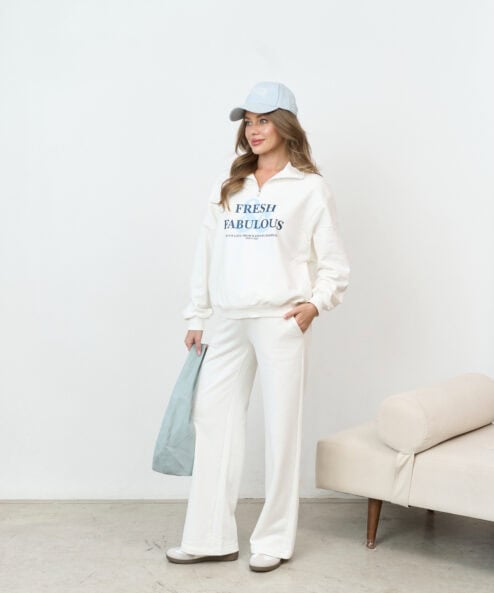Молочный свитшот для будущих и кормящих мам Fresh & Fabulous Молочный свитшот для будущих и кормящих мам Fresh & Fabulous — изображение 3