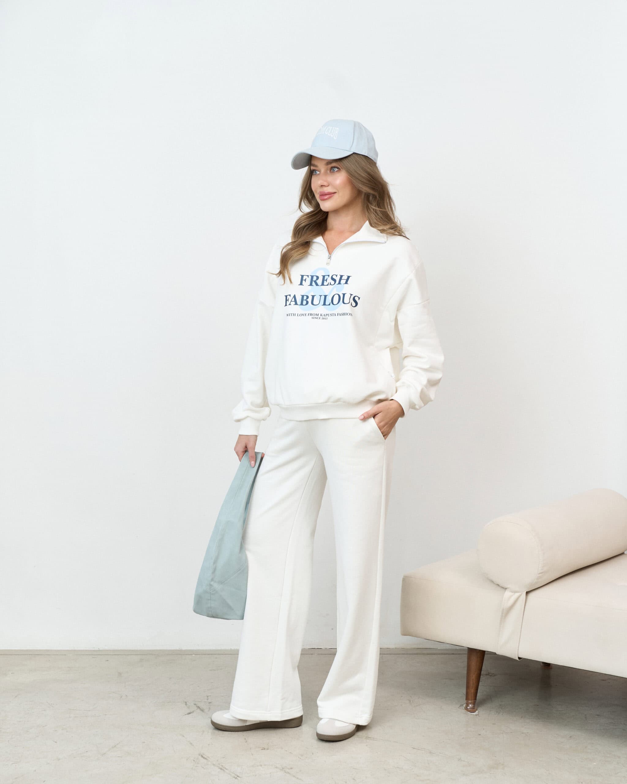 Молочный свитшот для будущих и кормящих мам Fresh & Fabulous Молочный свитшот для будущих и кормящих мам Fresh & Fabulous — изображение 3